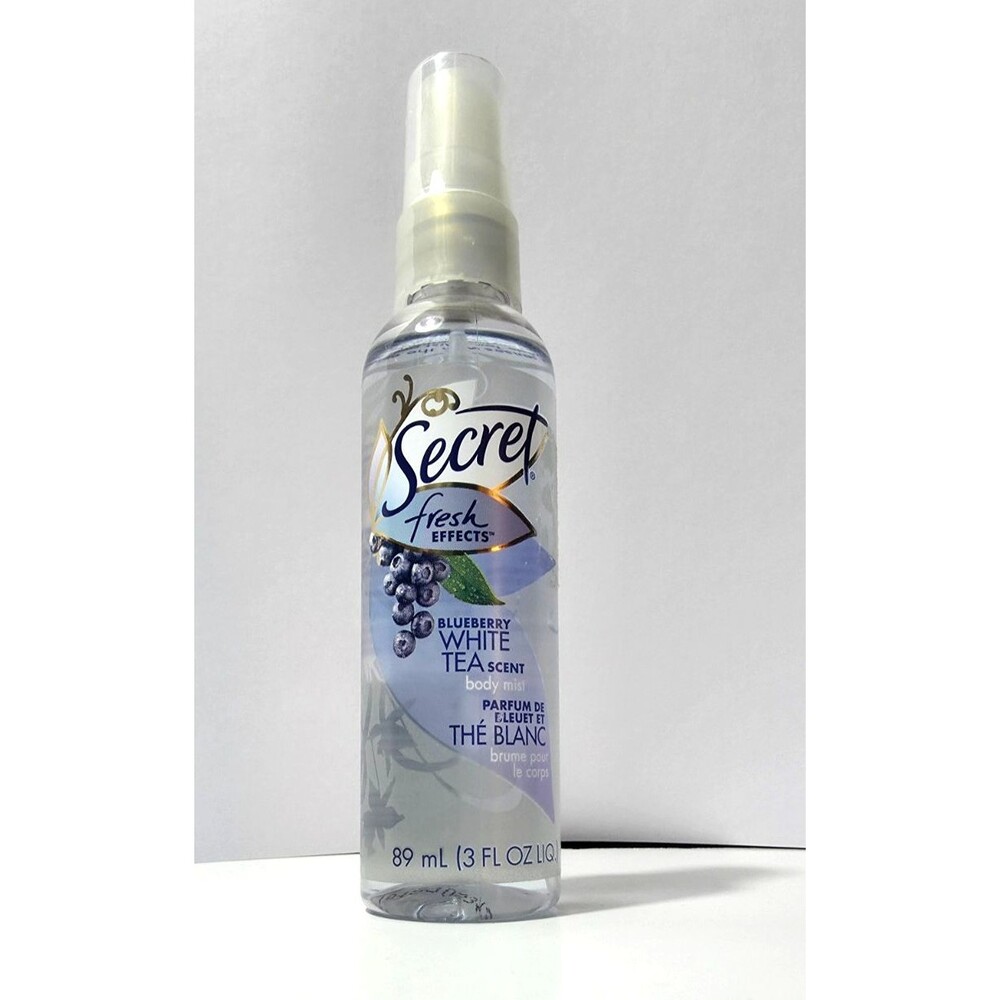 Secret Fresh Effects Blueberry White Tea Body Mist 3 oz
